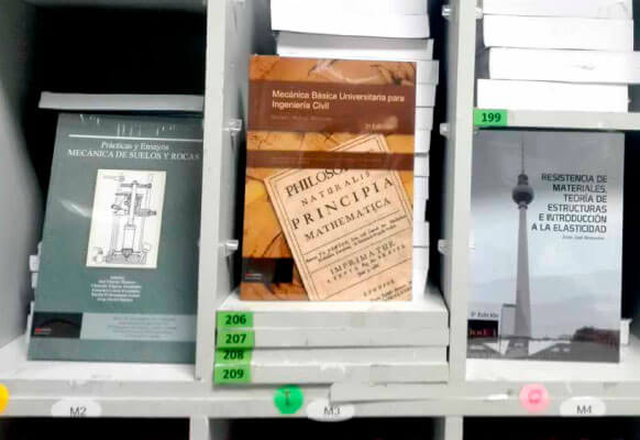 Servicio de reprografía en la universidad de Granada